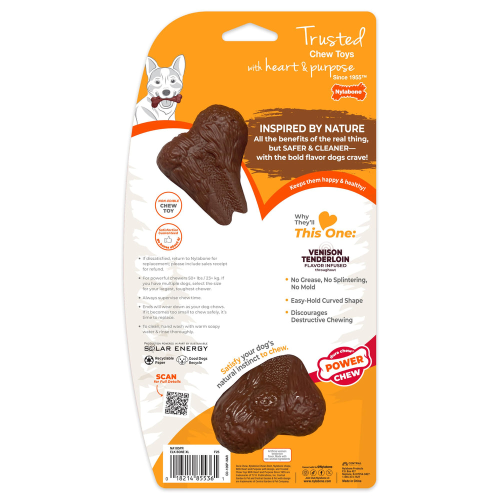 Nylabone courbure ergonomique montrée, prise confortable pour la mâchoire