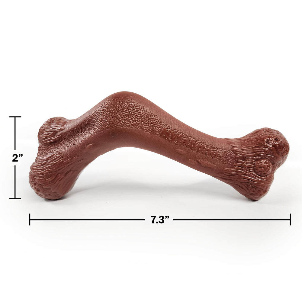 Nylabone détail du marquage de saveur venaison, attractivité prolongée