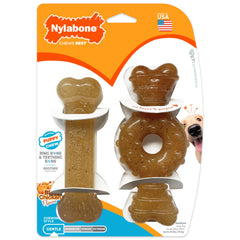 Nylabone emballage recto montrant le lot et bénéfice d'occupation longue durée