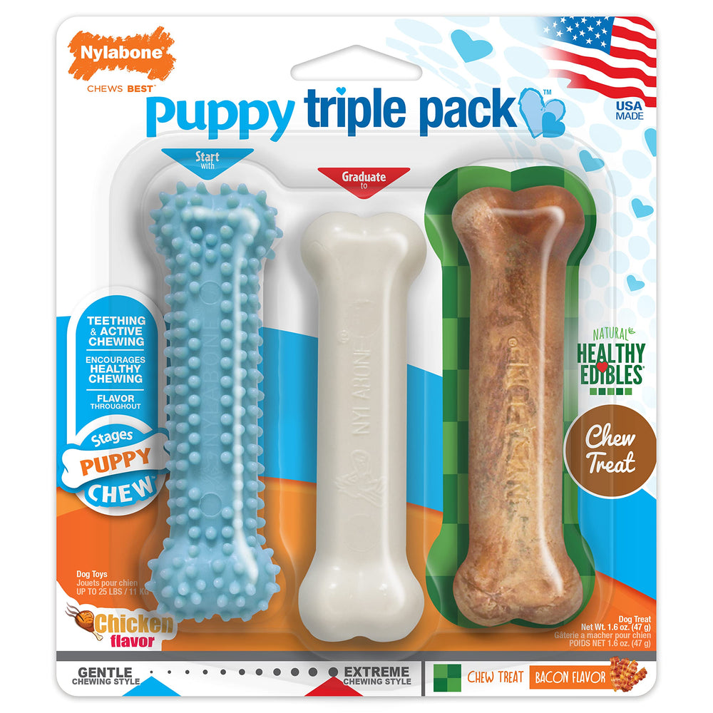 Nylabone étiquette Made in USA New Jersey, gage de fabrication