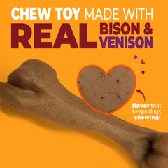 Nylabone gros plan sur la texture en nylon pour nettoyage dentaire