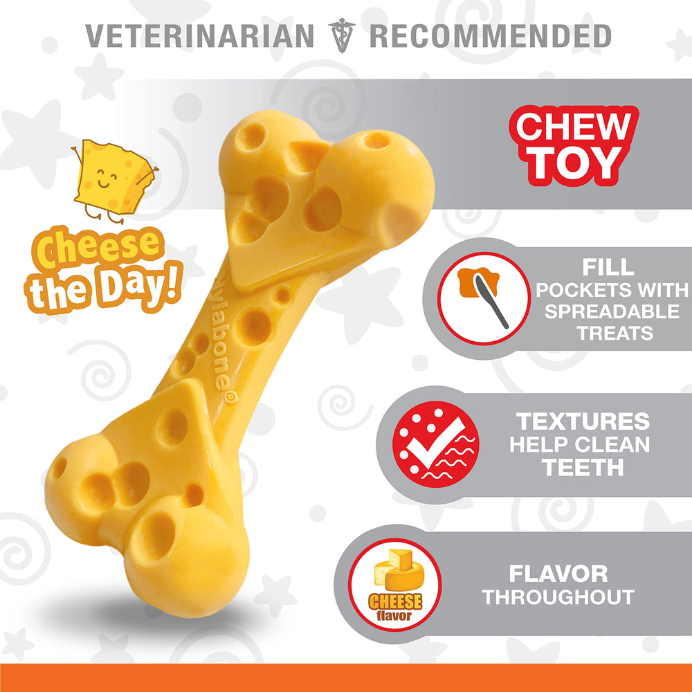 Nylabone détail du matériau Power Chew indiquant résistance accrue