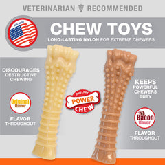 Nylabone gros plan du nylon durable pour mâcheurs extrêmes
