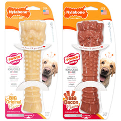 Nylabone emballage avant montrant le lot de 2 et la robustesse