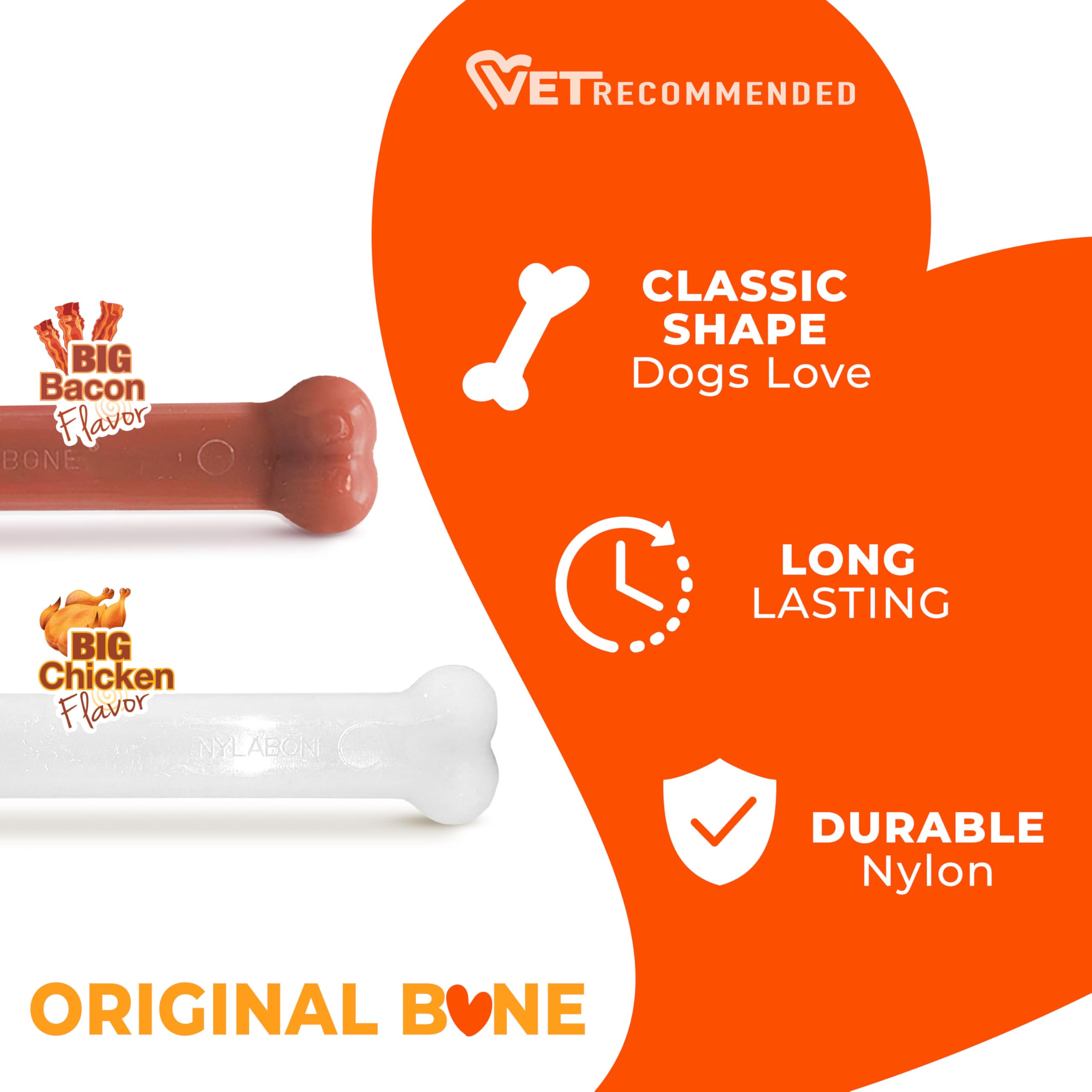 Nylabone os rincé dans une gamelle pour entretien facile