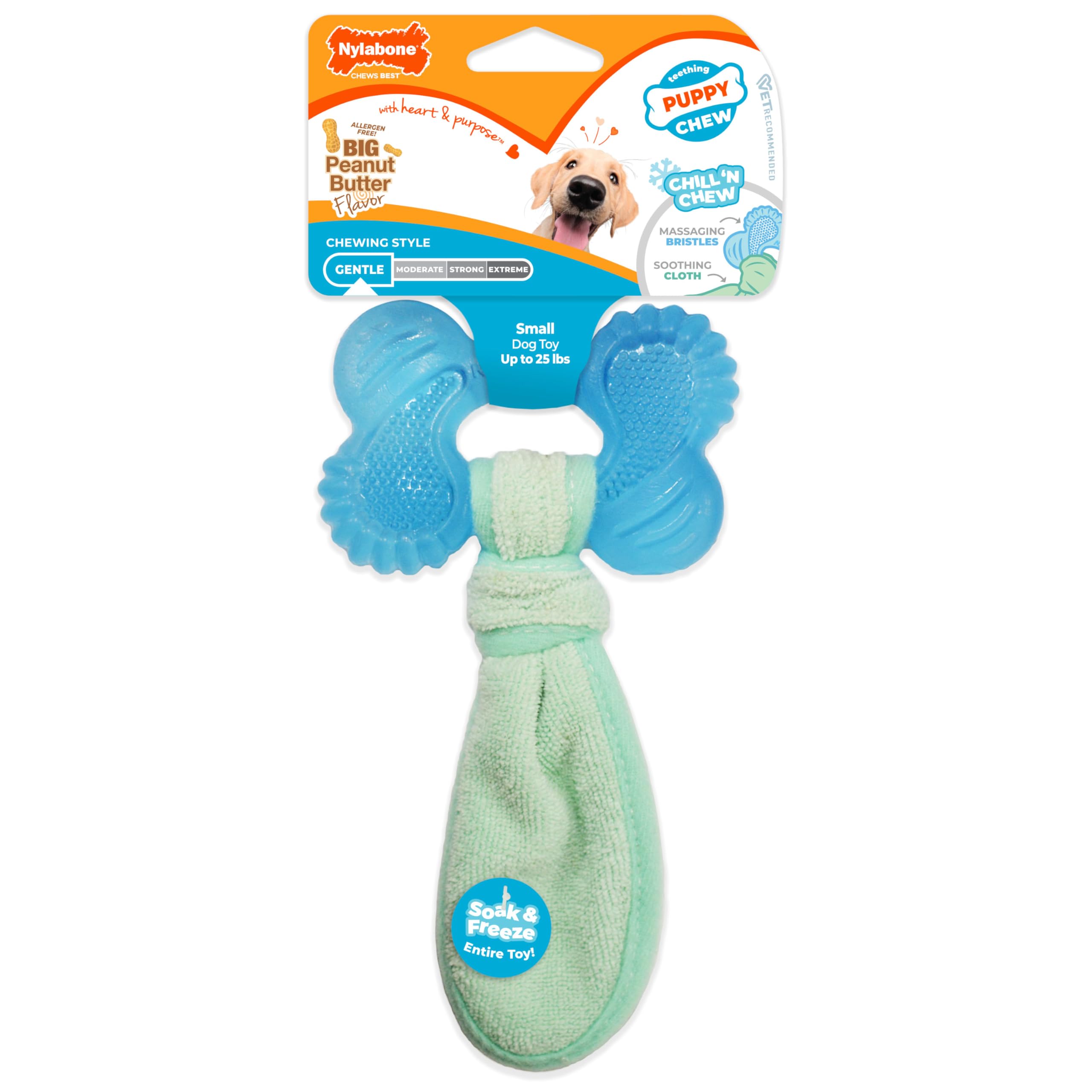 Nylabone os de dentition face avant apaisement des gencives