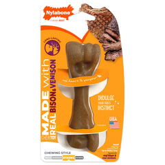 Nylabone os femur face avant montrant emballage et bénéfice propreté