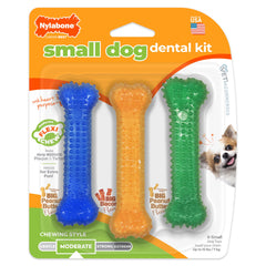 Nylabone os texturé avant emballage montrant forme et utilité
