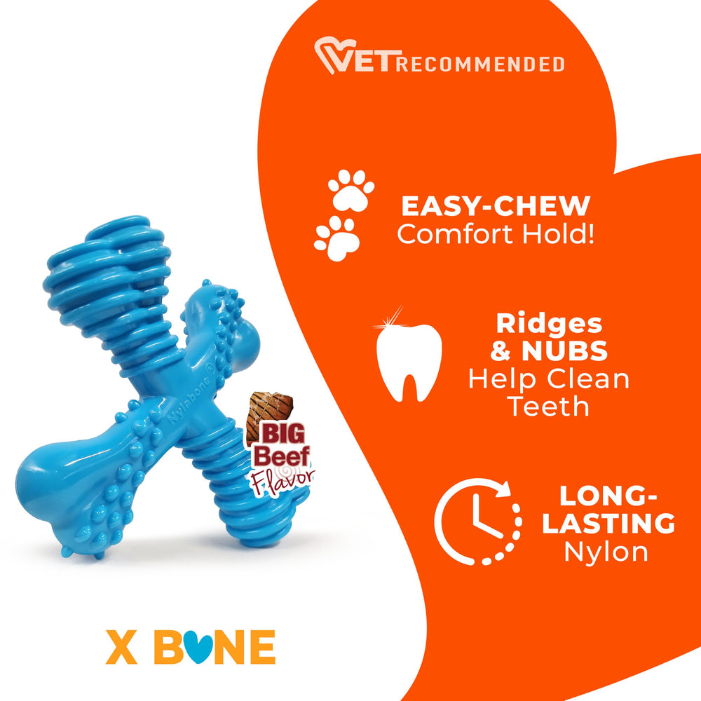 Nylabone comparaison taille pour chiens jusqu'à 11 kg