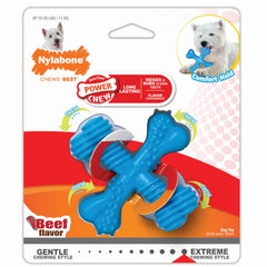 Nylabone vue avant montrant la forme en X et prise confortable