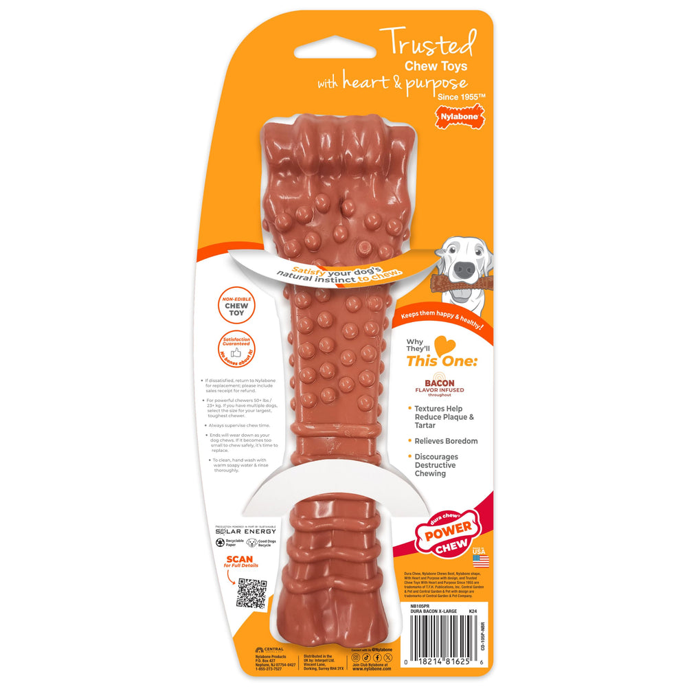 Nylabone démonstration d’usure montrant durabilité accrue