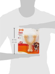 Nylabone vue angle trois branches pour varier la mastication