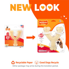 Nylabone gros plan sur texture nylon aidant nettoyage dentaire