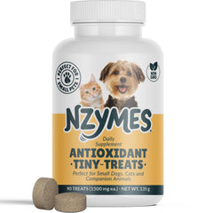 Nzymes emballage devant montrant la bouteille et la marque, facile à repérer