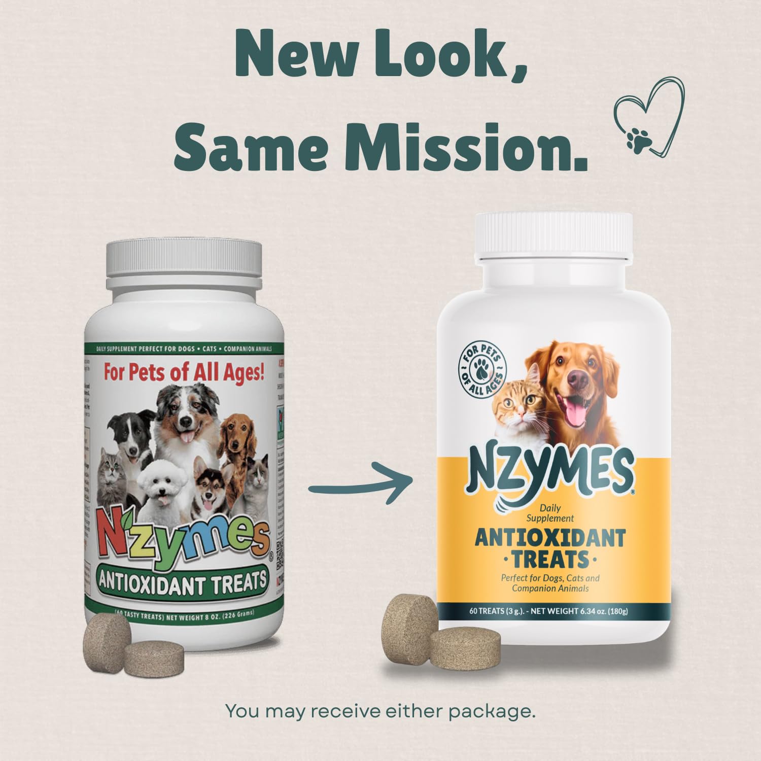 Nzymes friandises dans bol présentation pratique pour distribution quotidienne