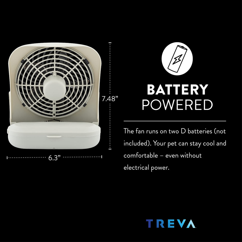 O2COOL Treva profil avec bouton 2 vitesses pour réglage simple