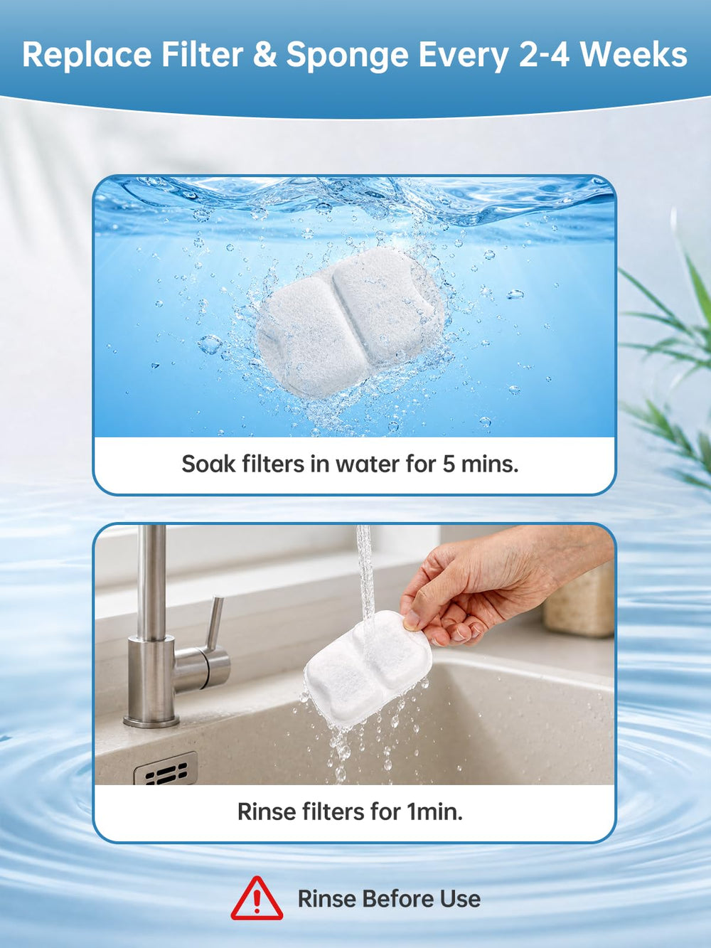 Oaqfvunt comparaison de taille indiquant compatibilité avec fontaine 7L