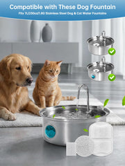 Oaqfvunt gros plan du filtre multicouche montrant filtration améliorée