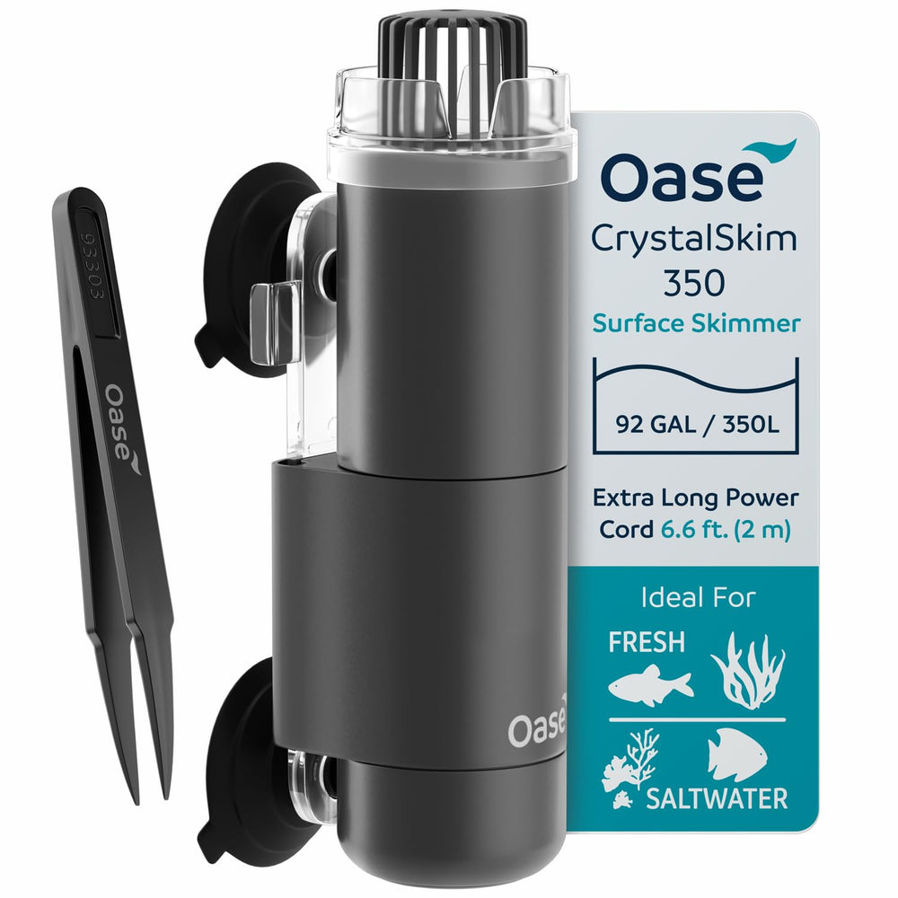 OASE CrystalSkim 350 face avant montrant design compact et efficacité