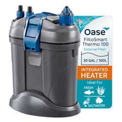 OASE Filtosmart Thermo 100 face avant montrant design compact et discrétion