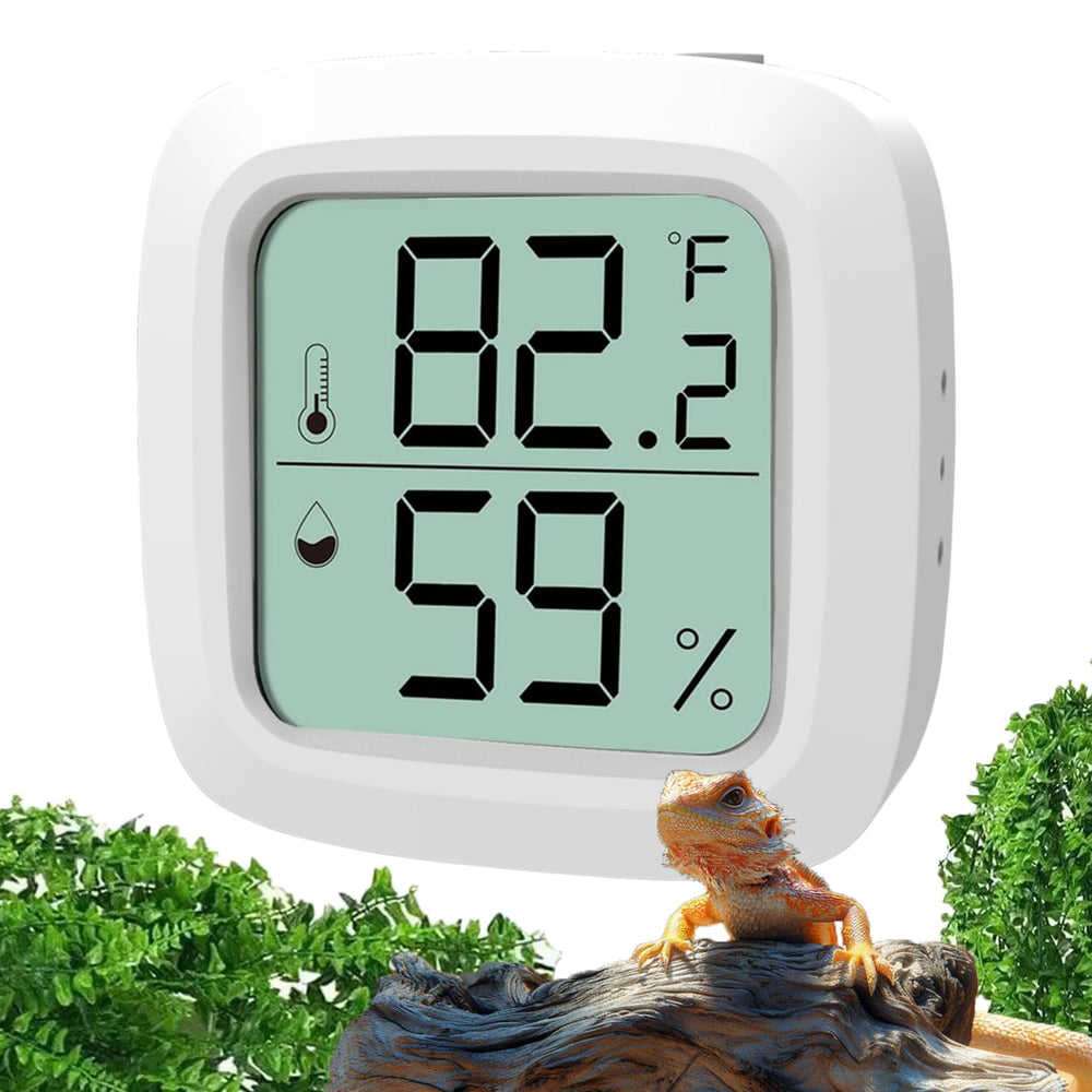 Oasirep écran LCD lisible montrant température et humidité pour surveillance rapide