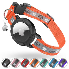 Odokele collier front packaging montrant design et poche AirTag pour protection