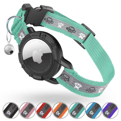 Odokele collier face avant montrant porte AirTag et confort