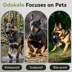 Odokele poignée tactique tenue par une main, contrôle sécurisé du chien