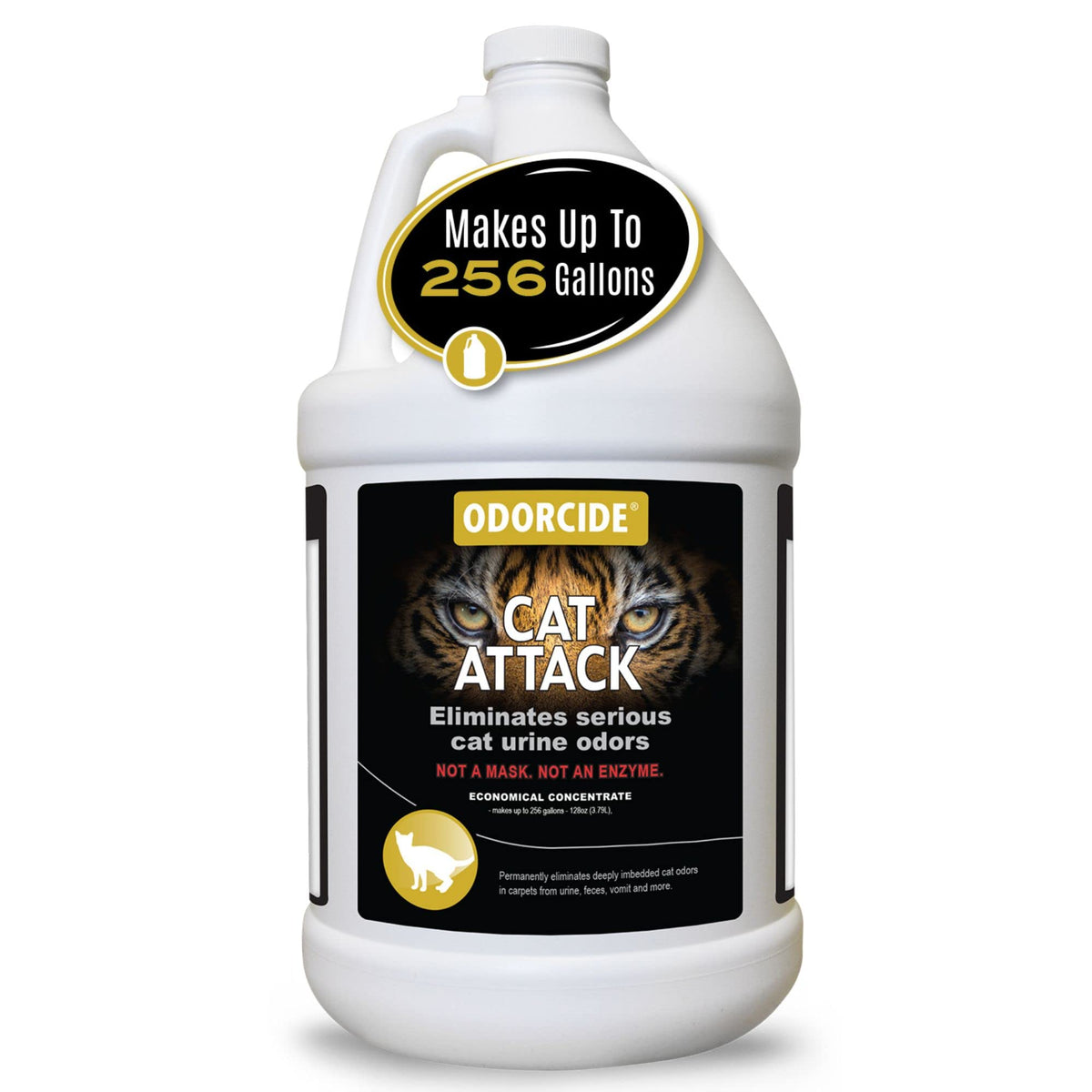 Odorcide bouteille face montrant emballage et usage professionnel