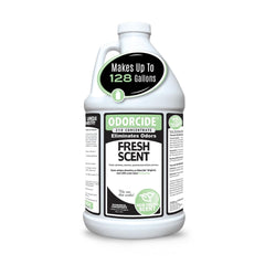 Odorcide emballage avant 64 oz montrant capacité et usage domestique