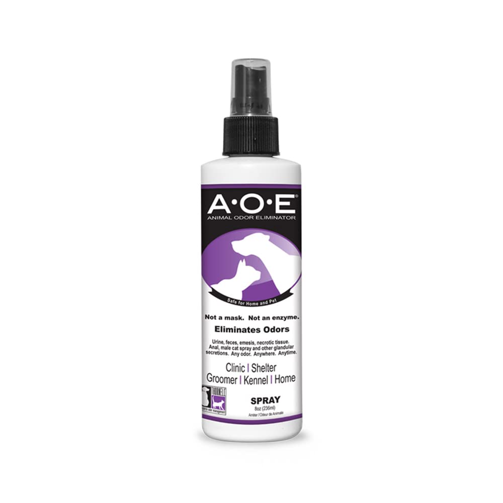 Odorcide spray emballage avant montrant le produit professionnel et sa capacité 8 oz