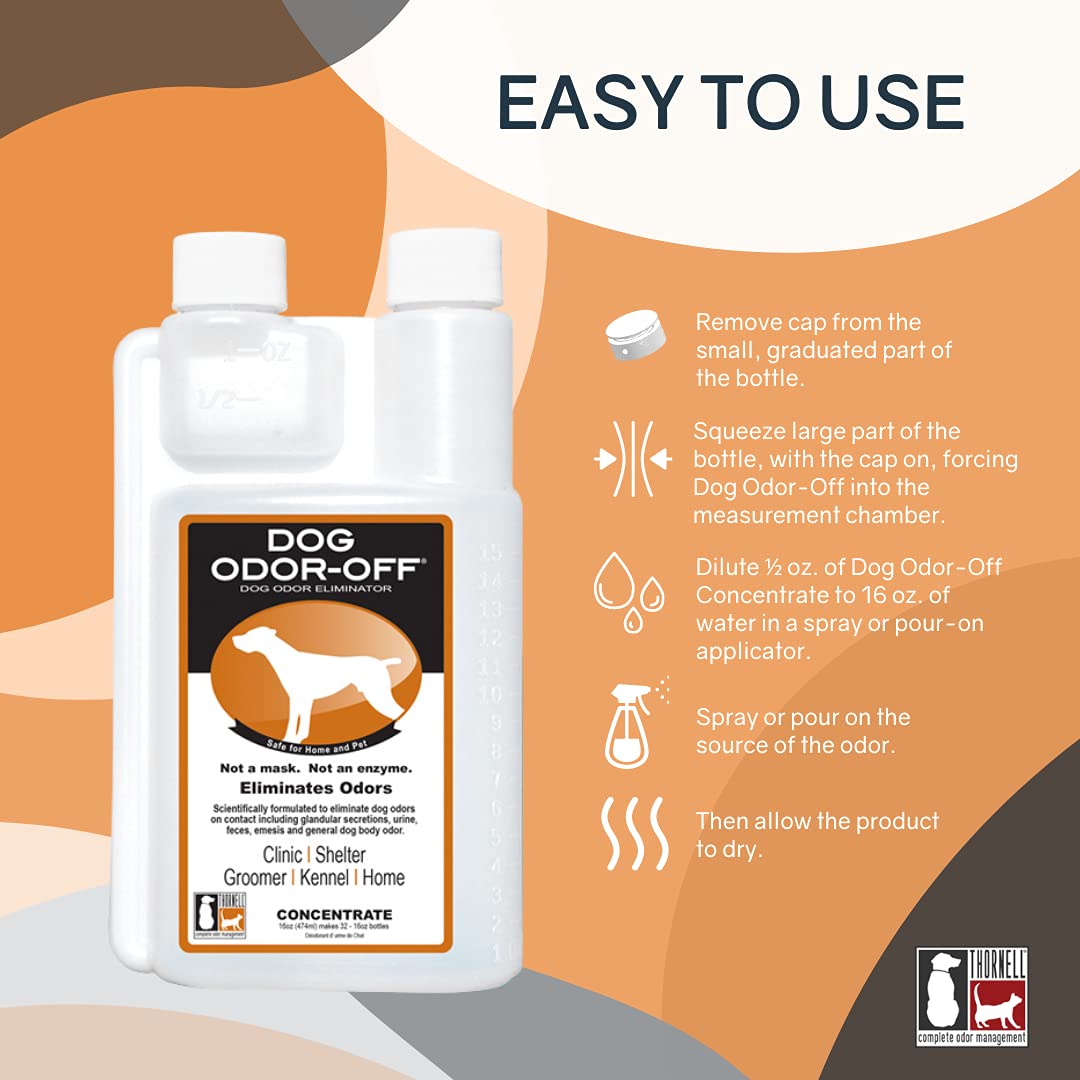 Odorcide Thornell gros plan du liquide illustrant la texture concentrée efficace