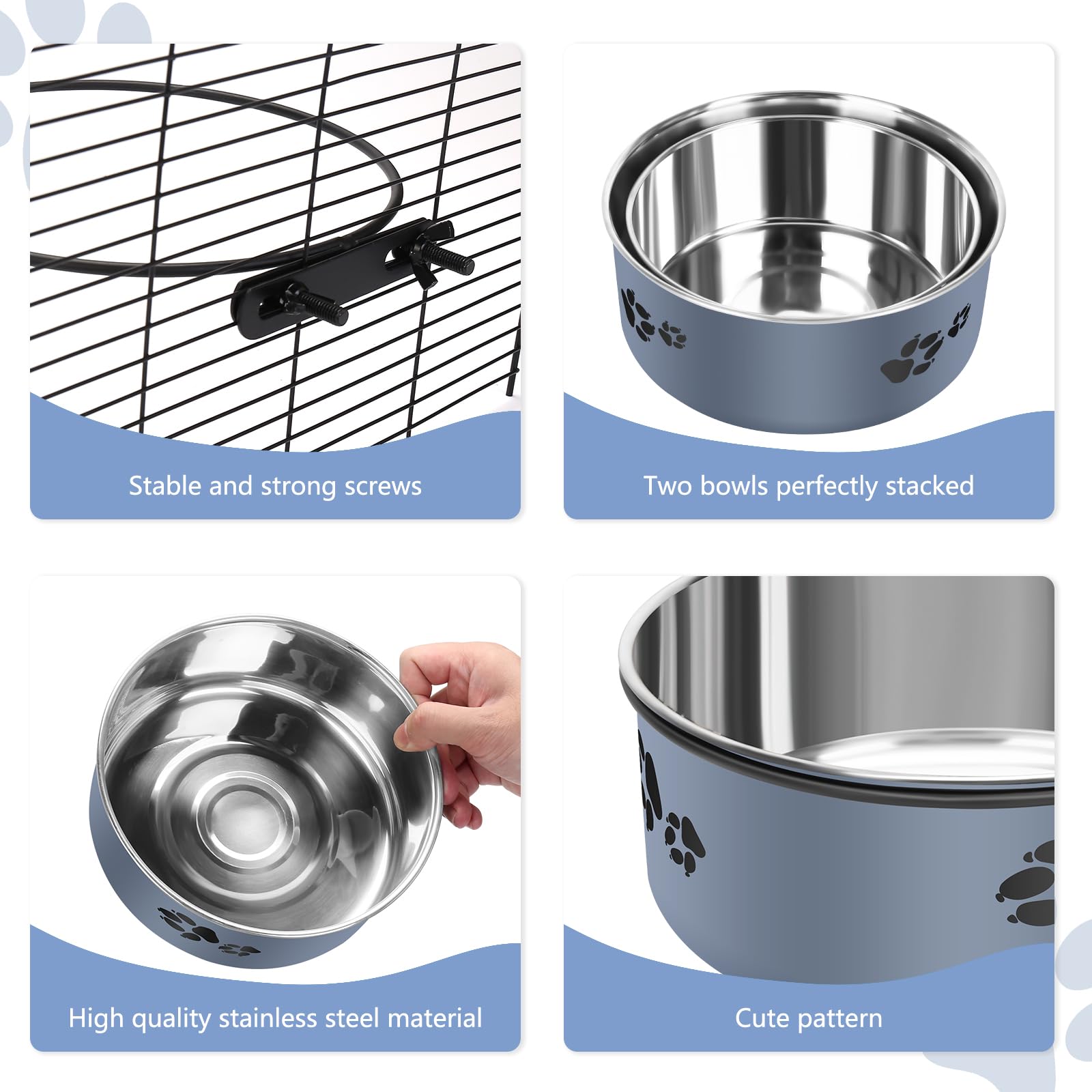 OFFKITSLY gamelle utilisée par un chien illustrant accessibilité et propreté