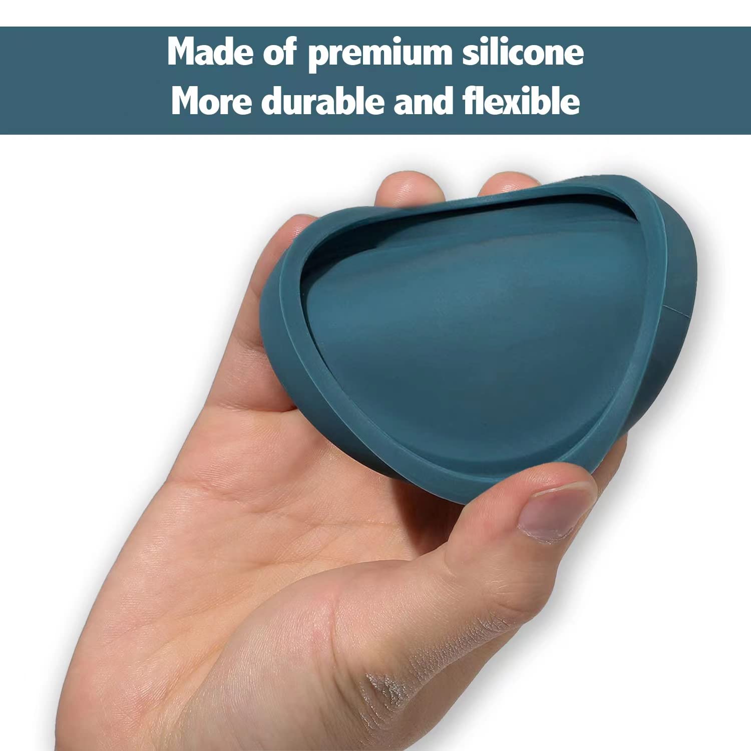 OHMO bouchon à côté d'une règle comparaison taille 65mm pratique