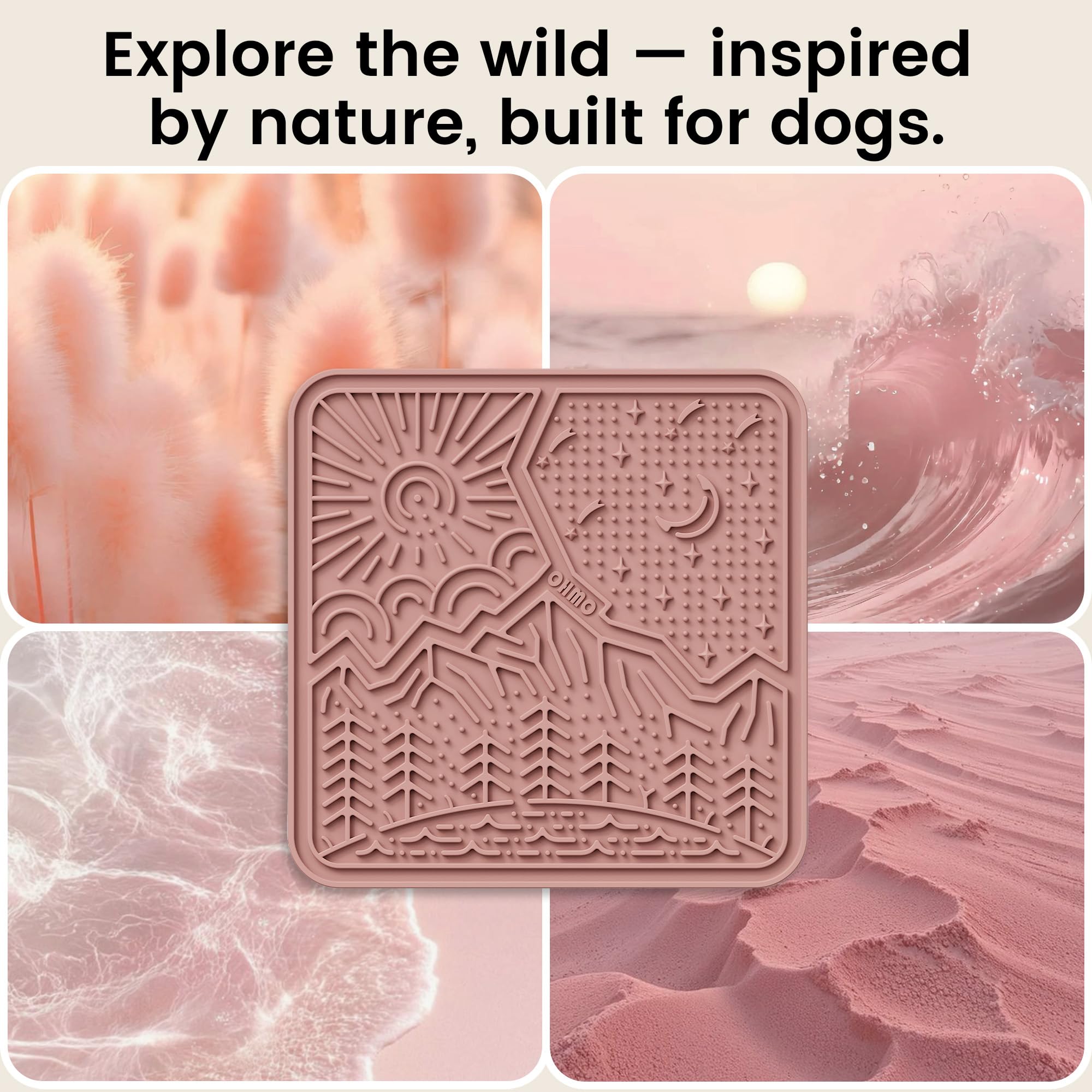 OHMO tapis fixé sur réfrigérateur comme accessoire décoratif utile