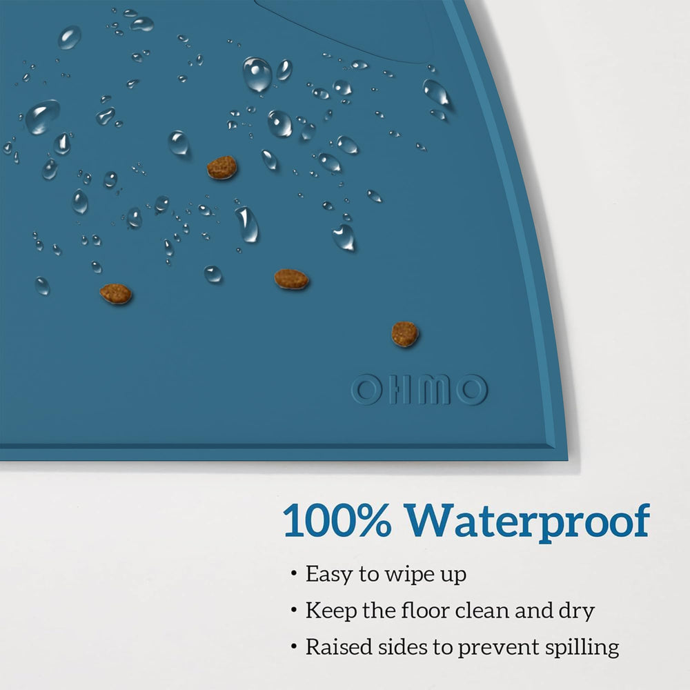 OHMO tapis à l'échelle comparé à une main montre dimensions pratiques