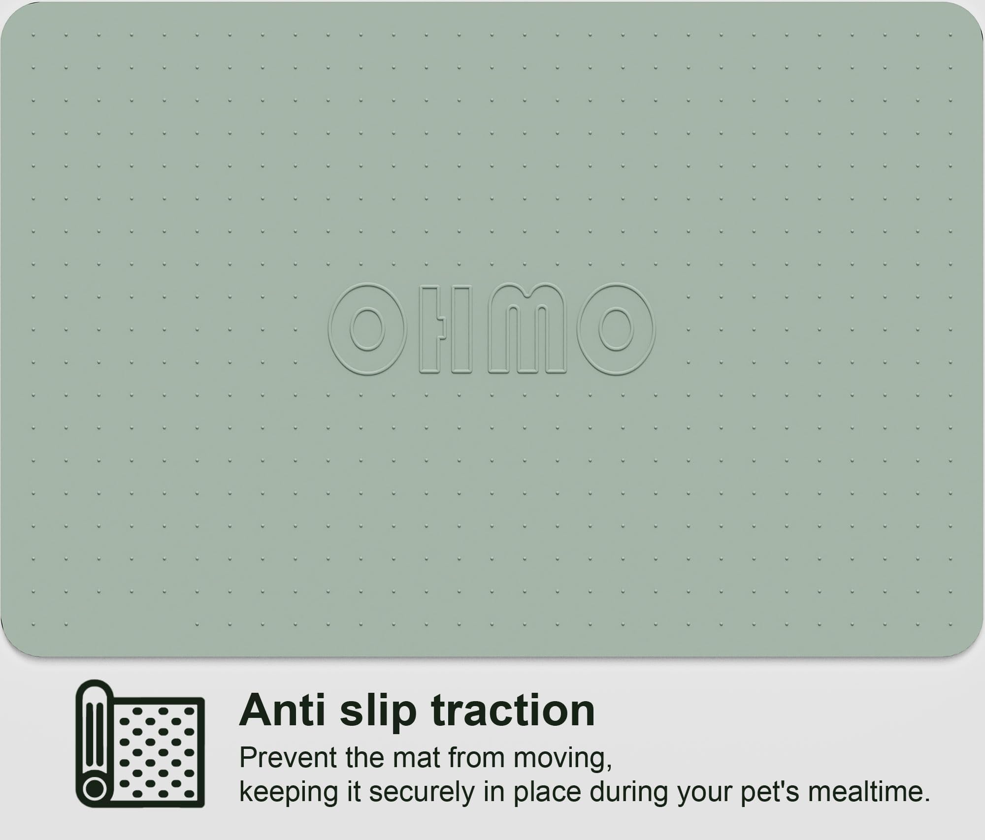 OHMO tapis passant au lave-vaisselle pour nettoyage rapide