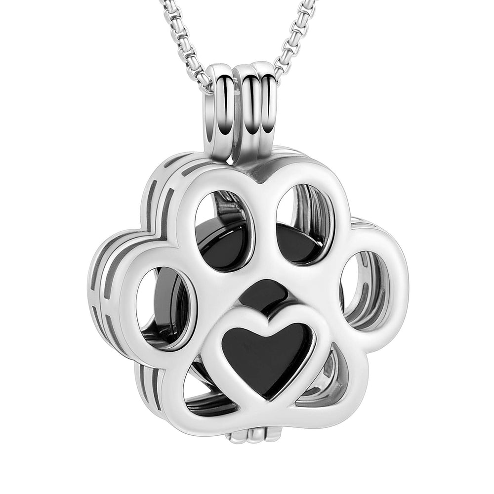 Oinsi pendentif face argent montrant le design élégant et durable