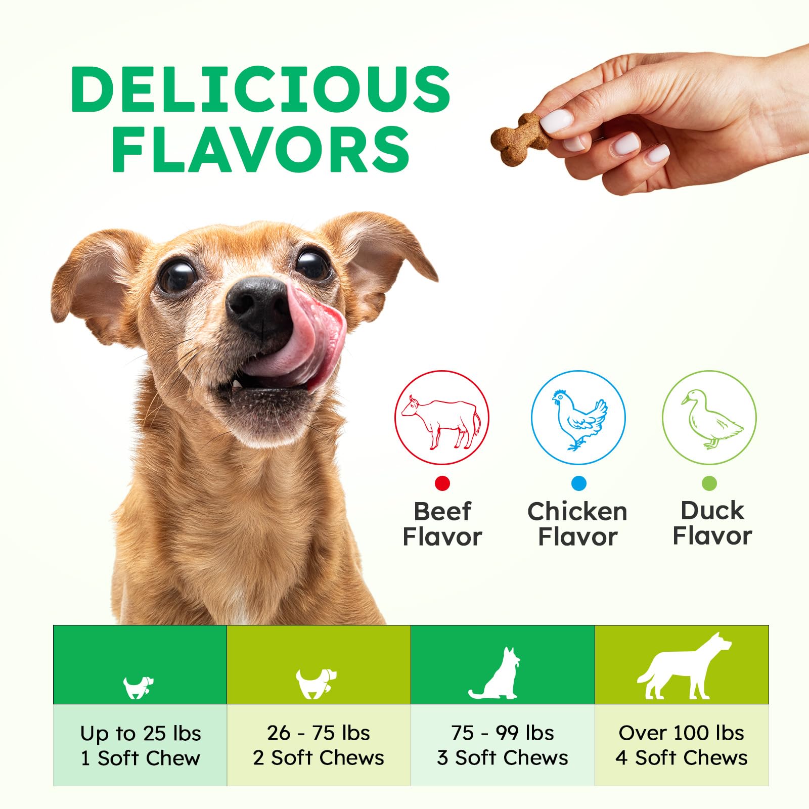 OKKÖBI friandise goût poulet appétissante appréciée par les chiens
