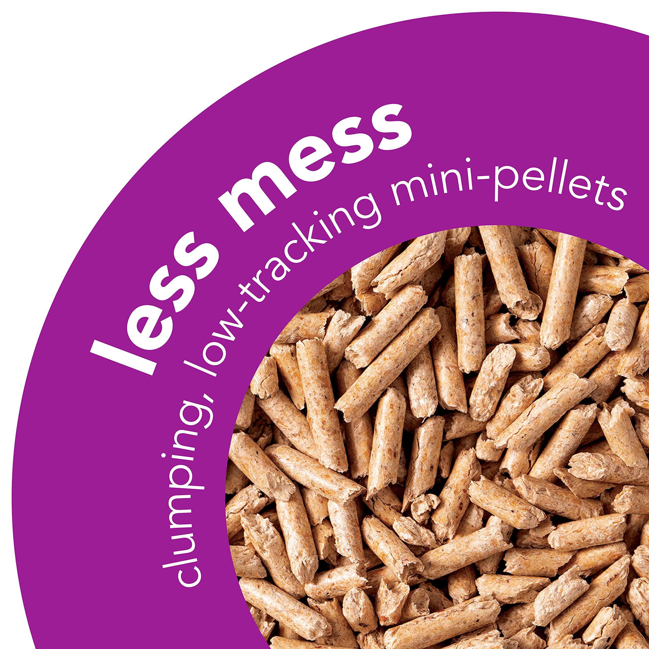 ÖKOCAT texture des pellets de bois illustrant absorption rapide