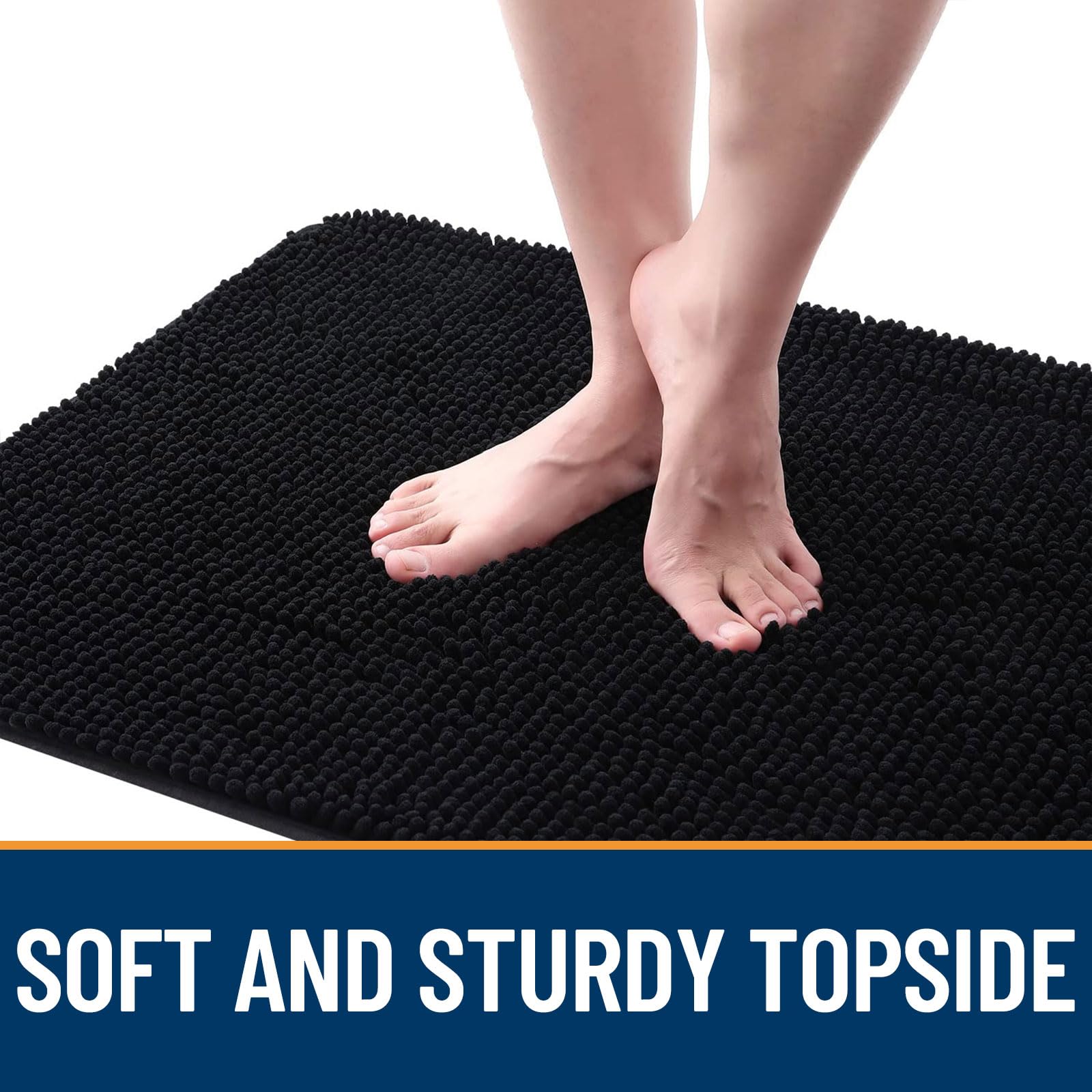 OLANLY tapis en usage avec chien séchant pattes et retenant boue