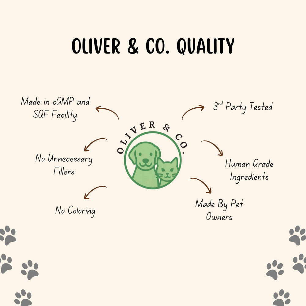 Oliver & Co. gouttes versées sur pâtée pour stimuler l'appétit rapidement