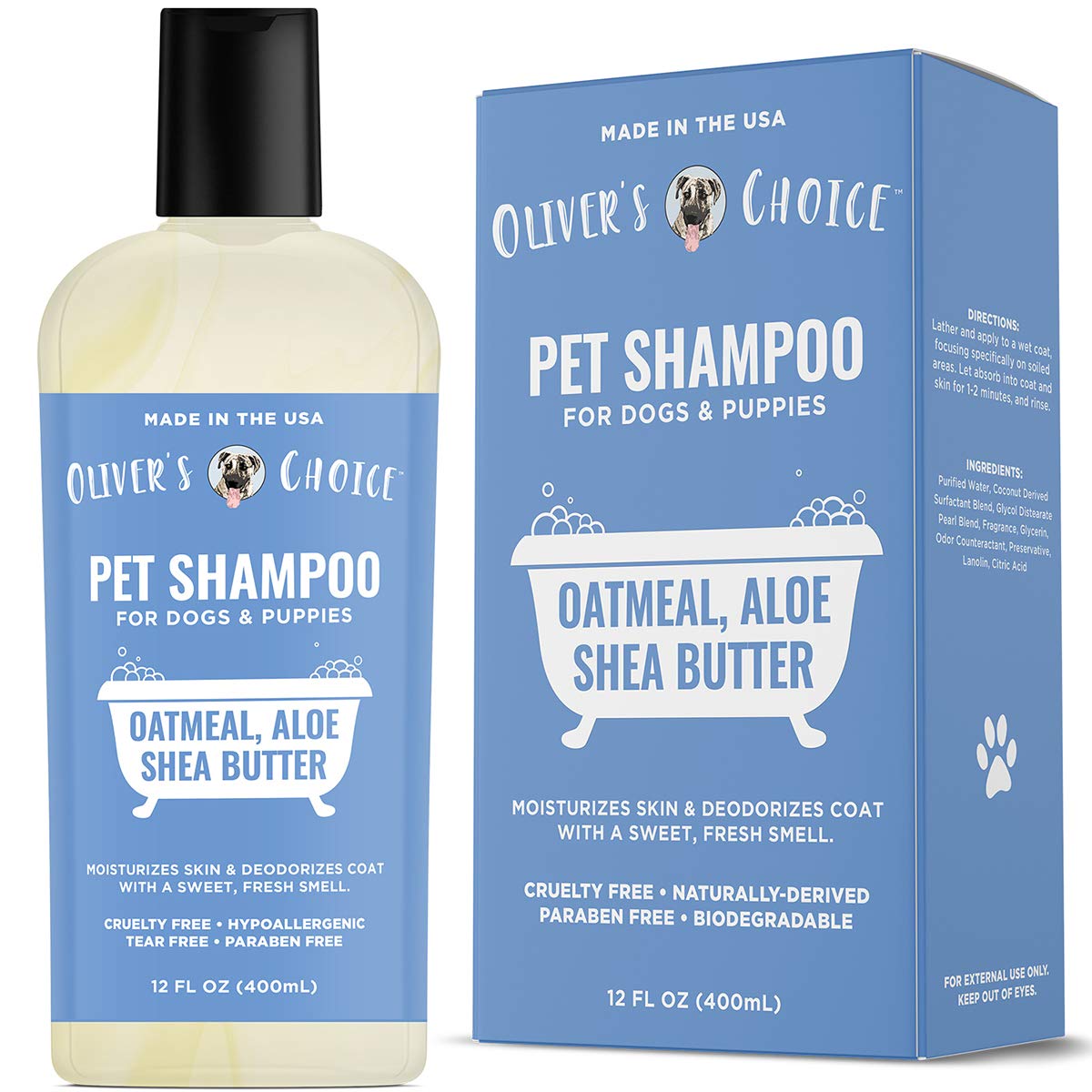 OLIVER'S CHOICE flacon 414 ml montrant l'emballage et la marque pour une utilisation facile