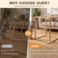 Ollie’s den raccords poncés et bords lisses protégeant les pattes
