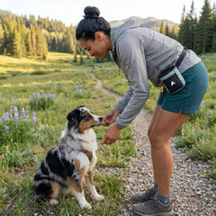 OllyDog gros plan fermeture magnétique pour récompenses instantanées