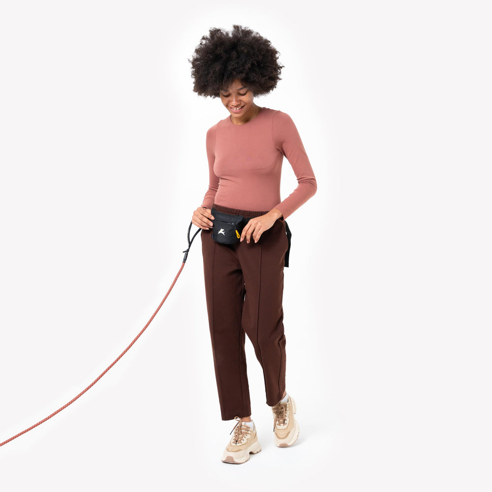 OllyDog porté autour de la taille avec ceinture ajustable mains libres