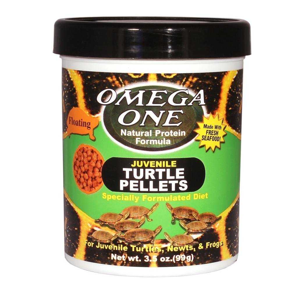 Omega One emballage avant montrant pellets flottants et nutrition pour croissance