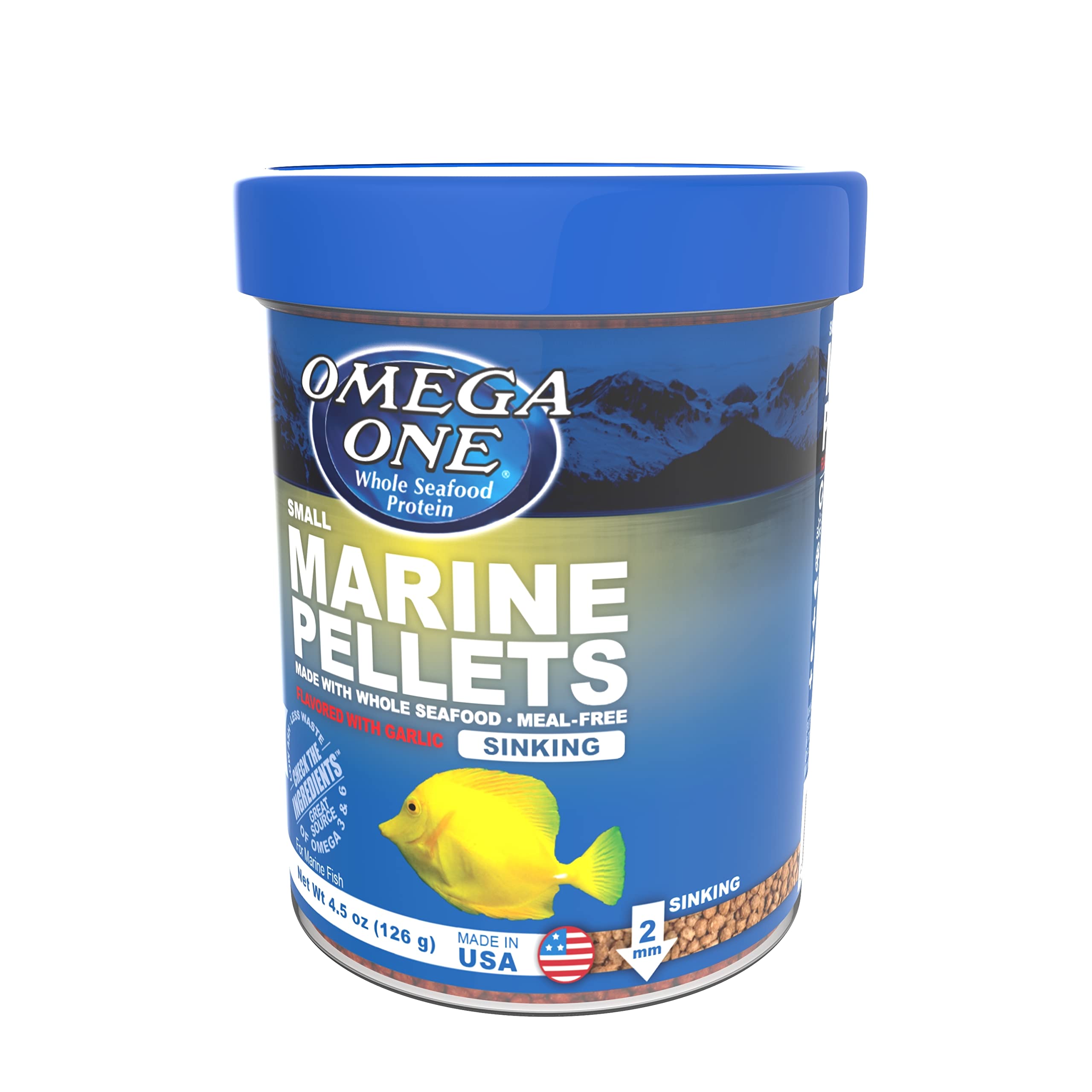 Omega One pellets en eau attirant poissons, favorise consommation active