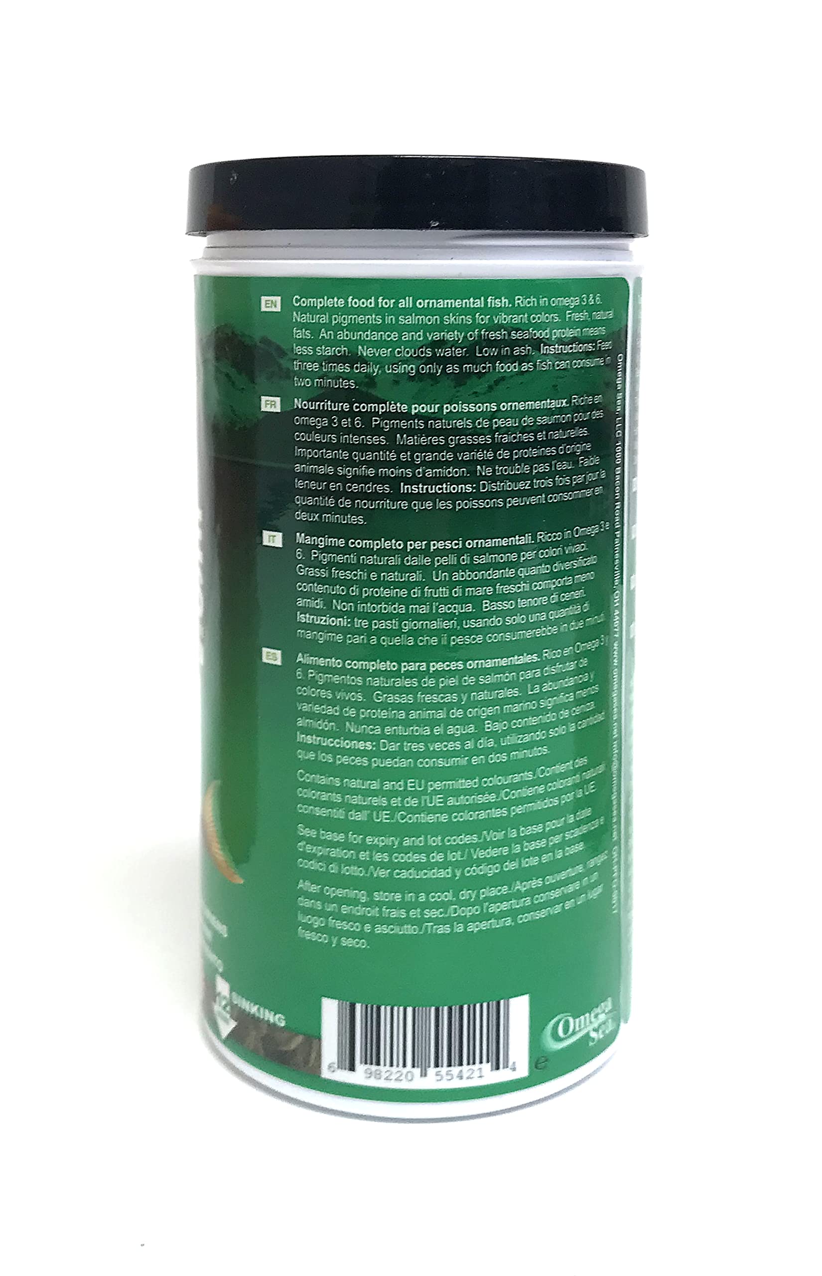Gros plan sur texture des Veggie Rounds Omega One montrant pastilles solides et bénéfice anti-pollution
