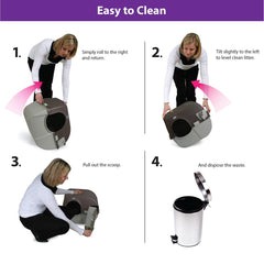 Omega Paw gros plan sur clip chromé renforcé pour plus de durabilité